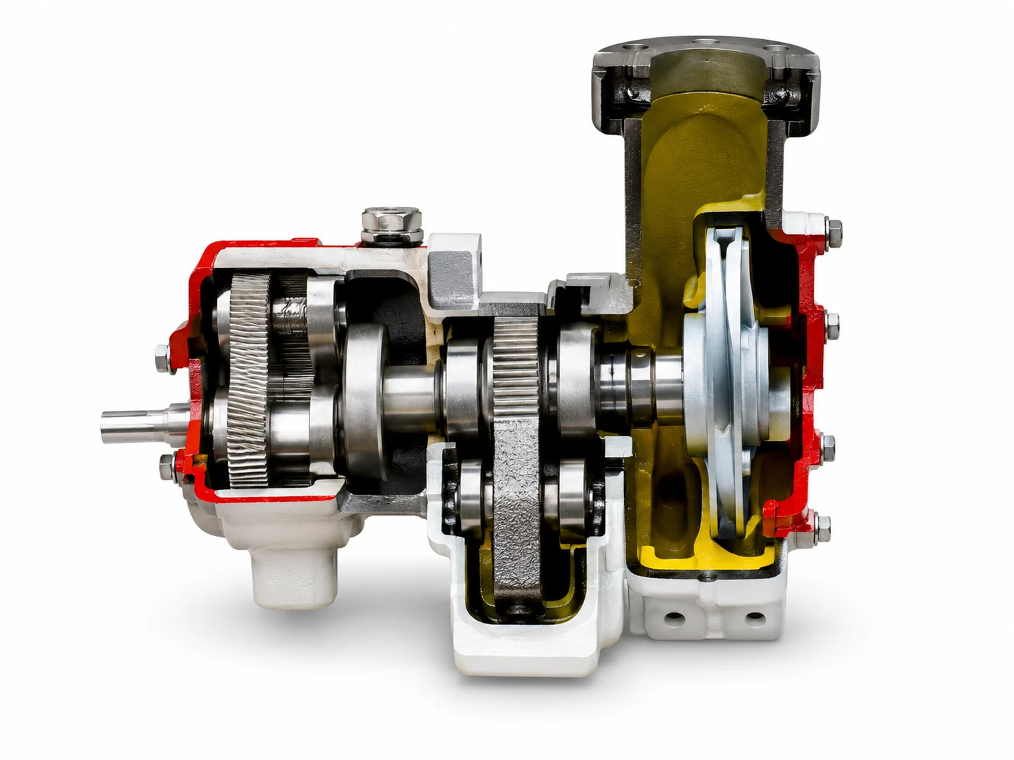 UT Series pump construction